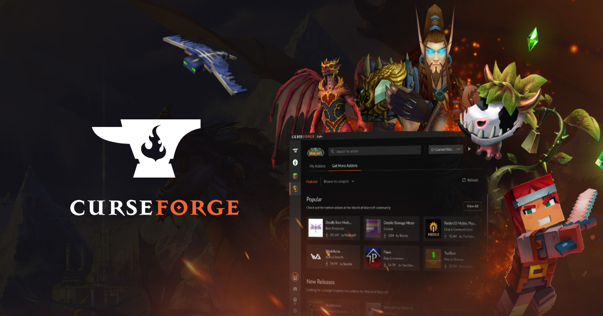 curseforge wow download